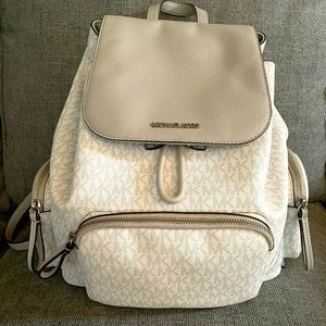 Michael Kors Abbey Large Logo Backpack
